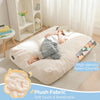 Bean Bag Chair Bed for Kids, Convertible Bean Bag Folds from Lazy Chair to Floor Mattress Bed