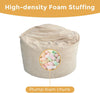 Giant Convertible Bean Bag Chair Extra Large Size With Memory Foam Filler, Folds From Chair To Mattress