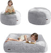 Bean Bag Chair Bed for Kids, Convertible Bean Bag Folds from Lazy Chair to Floor Mattress Bed