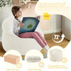 Bean Bag Chair Bed for Kids, Convertible Fairy and Dinosaur Bean Bag Folds from Lazy Chair to Floor Mattress Bed