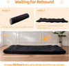 Giant Bean Bag Chair & Bed – Foldable Bean Bag Couch for Adults with Removable Faux Fur Cover