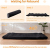 Giant Bean Bag Chair & Bed – Foldable Bean Bag Couch for Adults with Removable Faux Fur Cover