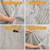 Giant Convertible Bean Bag Chair Extra Large Size With Memory Foam Filler, Folds From Chair To Mattress