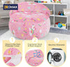 Bean Bag Chair Bed for Kids, Convertible Fairy and Dinosaur Bean Bag Folds from Lazy Chair to Floor Mattress Bed