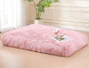 Giant Convertible Bean Bag Chair 6ft Size With Memory Foam Filler, Folds From Chair To Mattress- Light Black