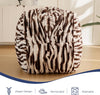 Giant Bean Bag Chair Bed for Adults, Convertible Beanbag Folds from Lazy Chair to Floor Mattress Bed