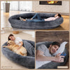 6ft Large Human Dog Bean Bag Bed With Blanket