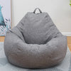 4ft Large Linen Bean Bag Chair (Fillers are Included)