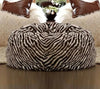 4 Feet Pouf Ottoman Bean Bag (Fillers are Included)