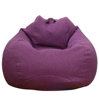 4ft Large Linen Bean Bag Chair (Fillers are Included)