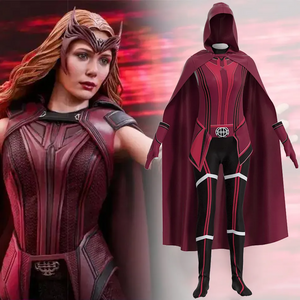 Female Wanda Maximoff Cosplay Costume - Scarlet Witch Halloween Party Costumes - BRANDNMART