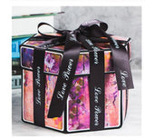 Surprise Explosion Box DIY Handmade Scrapbook Photo Album Gift Box for Valentine Gift - BRANDNMART
