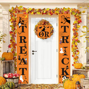 Halloween decoration outdoor banner halloween couplets - BRANDNMART