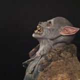 Werewolf Costume Party Mask Halloween Simulation Animal Rotate Headwear Costume Wolf Face Masks Cosplay - BRANDNMART