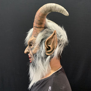 Lucifer mask with a human face - BRANDNMART