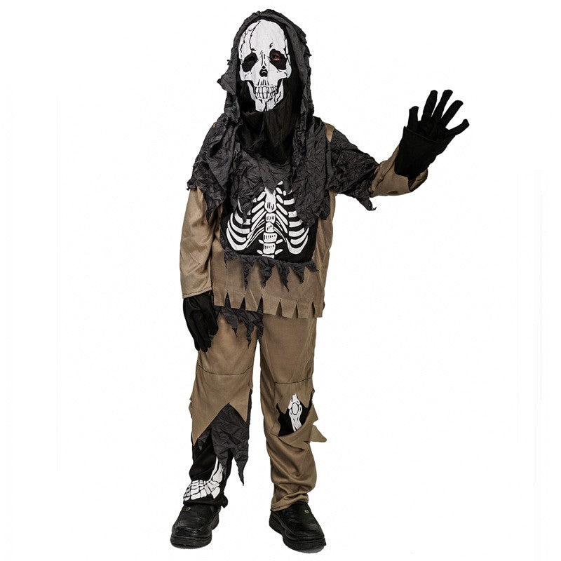 Halloween Scary Little Skull Boy Costume - BRANDNMART