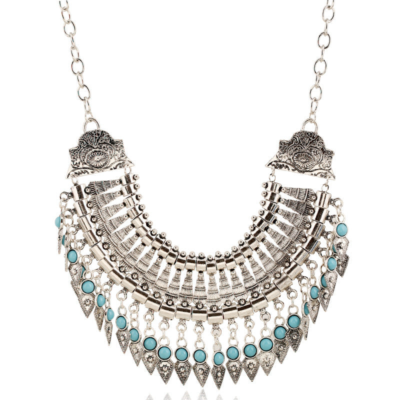 Alloy Diamond Crystal Necklace - BRANDNMART