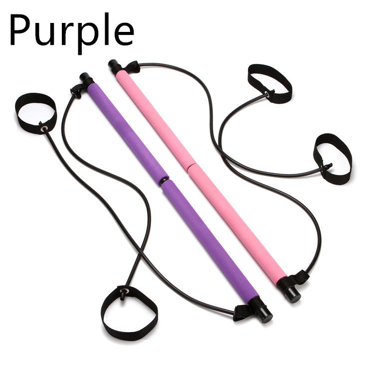 Pilates Bar, Yoga Bar, Fitness Body, Yoga, Slimming, Pilates Bar, Tension Bar, Multifunctional Abdomen And Chest Expander - BRANDNMART