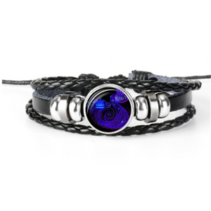 Zodiac Constellation Bracelet Braided Design Bracelet For Men Women Kids - BRANDNMART