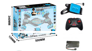 Remotely Deformed Car Twist Car Watch Induction Gesture Control Deformation Off-road Mode Flat Mode Avoid Obstacles - BRANDNMART