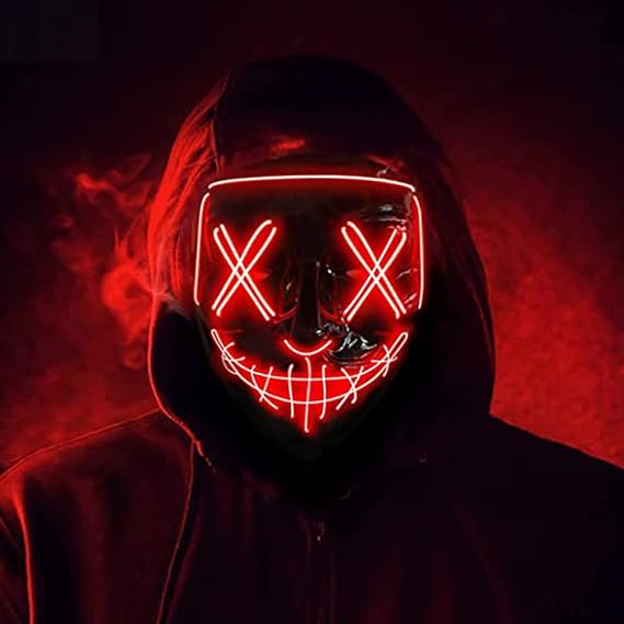 Led Purge Mask For Halloween - BRANDNMART
