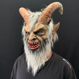 Lucifer mask with a human face - BRANDNMART
