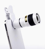 HD Optical Zoom Smartphone Lens with Universal Mobile Phone Clip - BRANDNMART