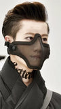Skull Punk Rivets Performance Mask Halloween Mask - BRANDNMART
