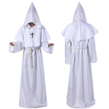 Halloween Costume Medieval Friar Wizard Costume - BRANDNMART