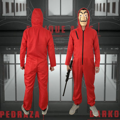 The Same Red One-piece Cosplay Costume Halloween Decoration Costume - BRANDNMART