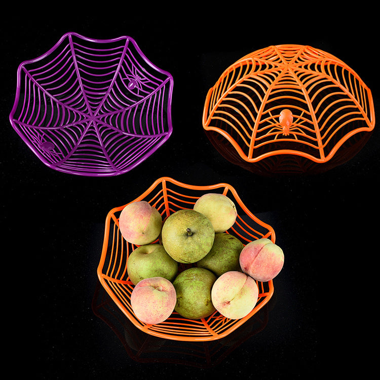Halloween Decoration Spider Fruit Plate Ornaments Kitchen Gadgets Home Decor - BRANDNMART