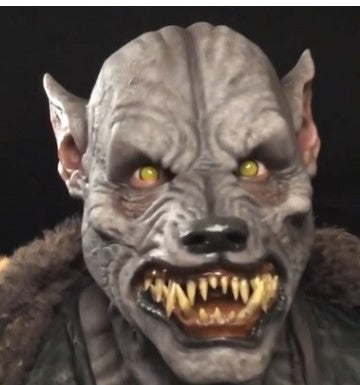 Werewolf Costume Party Mask Halloween Simulation Animal Rotate Headwear Costume Wolf Face Masks Cosplay - BRANDNMART