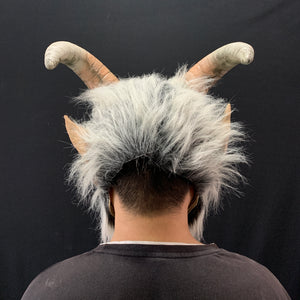 Lucifer mask with a human face - BRANDNMART