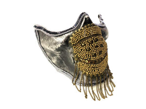 Skull Punk Rivets Performance Mask Halloween Mask - BRANDNMART