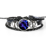 Zodiac Constellation Bracelet Braided Design Bracelet For Men Women Kids - BRANDNMART