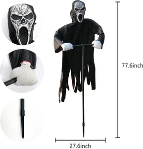 Halloween Scream Scarecrow Decoration - BRANDNMART