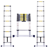 Compact Telescoping Attic Access Folding Ladder Loft Stairs - BRANDNMART