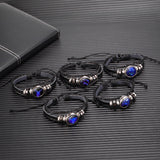 Zodiac Constellation Bracelet Braided Design Bracelet For Men Women Kids - BRANDNMART