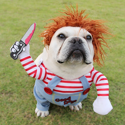 Deadly Doll Dog Halloween Costume - BRANDNMART