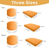 Giant Convertible Bean Bag Chair Extra Large Size With Memory Foam Filler, Folds From Chair To Mattress