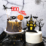 Stylish Halloween Decoration Birthday Cake Card - BRANDNMART