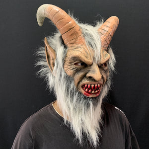 Lucifer mask with a human face - BRANDNMART