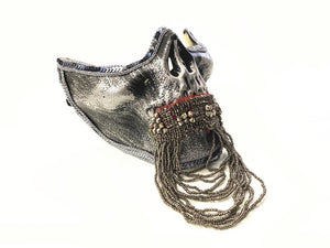 Skull Punk Rivets Performance Mask Halloween Mask - BRANDNMART