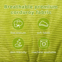 Giant Convertible Bean Bag Chair Extra Large Size With Memory Foam Filler, Folds From Chair To Mattress