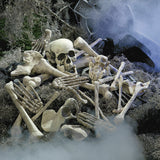 Halloween Skeleton Bones 28pcs Halloween Prop Skeleton Skull Haunted House Horror Accessory Party Decorations Tricky Bones Skull - BRANDNMART