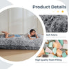 3 in 1 Bean Bag Chair, Giant Bean Bag Sofa Bed, Floor Mattress with High-Density Foam Filling, Bean Bag Chair for Adult