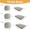 Giant Convertible Bean Bag Chair Extra Large Size With Memory Foam Filler, Folds From Chair To Mattress