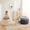 Bean Bag Chair Bed for Kids, Convertible Bean Bag Folds from Lazy Chair to Floor Mattress Bed