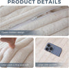 Giant Bean Bag Chair Bed for Adults, Convertible Beanbag Folds from Lazy Chair to Floor Mattress Bed