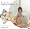 Bean Bag Chair Bed for Kids, Convertible Bean Bag Folds from Lazy Chair to Floor Mattress Bed